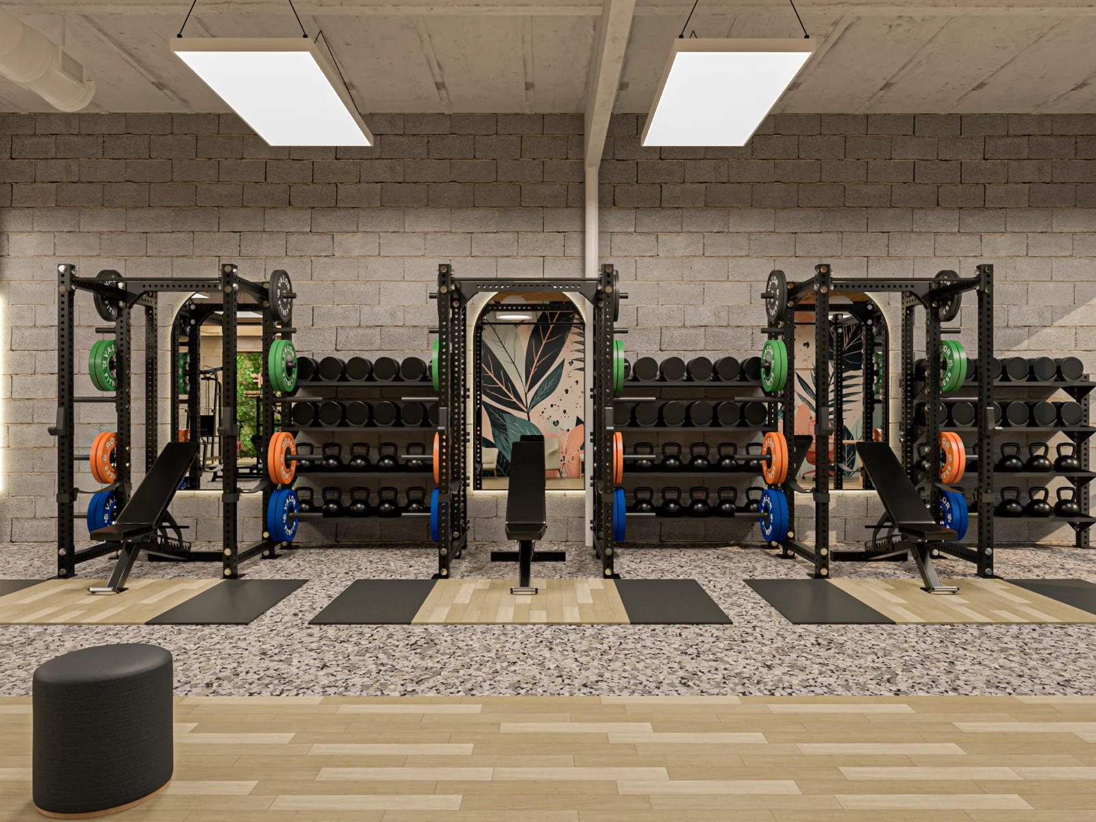 A gym that moves with you.